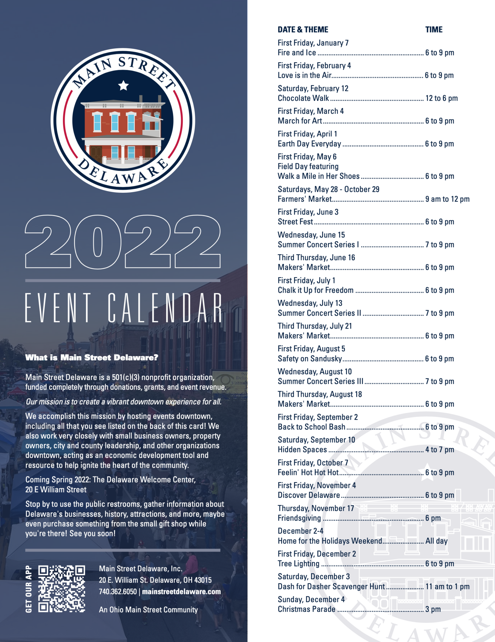 Delaware Ohio Events Calendar