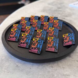 Just Next Door pin